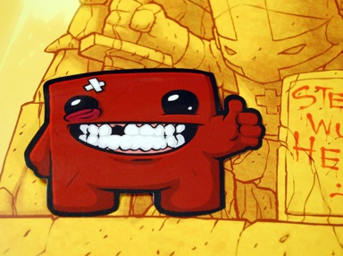 Meatboy Stickers
