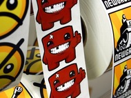 Meatboy Stickers