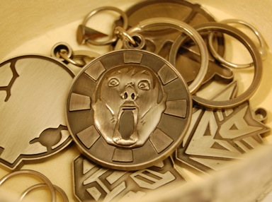 O-Face Keychain
