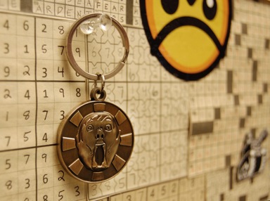 O-Face Keychain