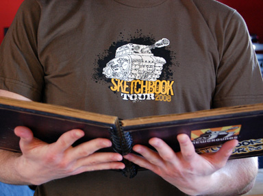 Sketchbook Tour 2008