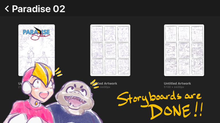 Paradise Slice 02 Storyboards Are DOOOONEEEE - by KittyhawkMontrose
