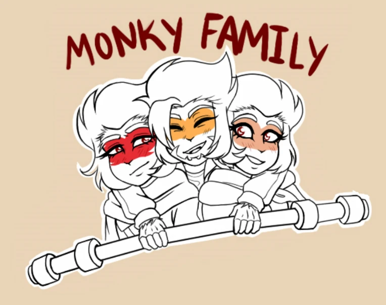 Monkey Family by SUPERALEX2623 on Newgrounds