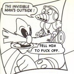 There's an Invisible Man outside my house by MetalDoom on Newgrounds