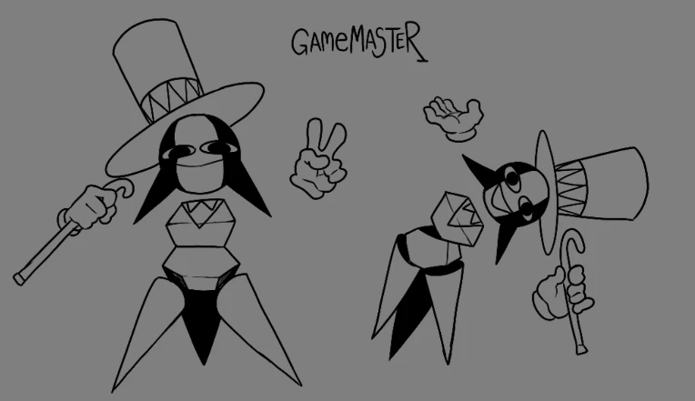 GAMEMASTER by VoidEyedPanda on Newgrounds
