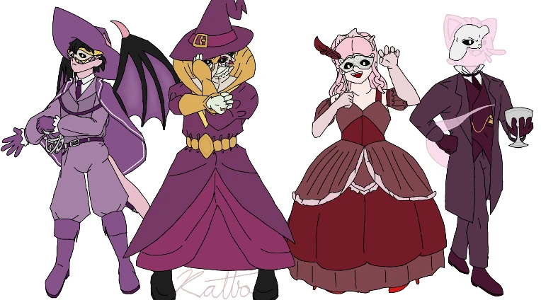 MASQUERADE by WackyKatto on Newgrounds