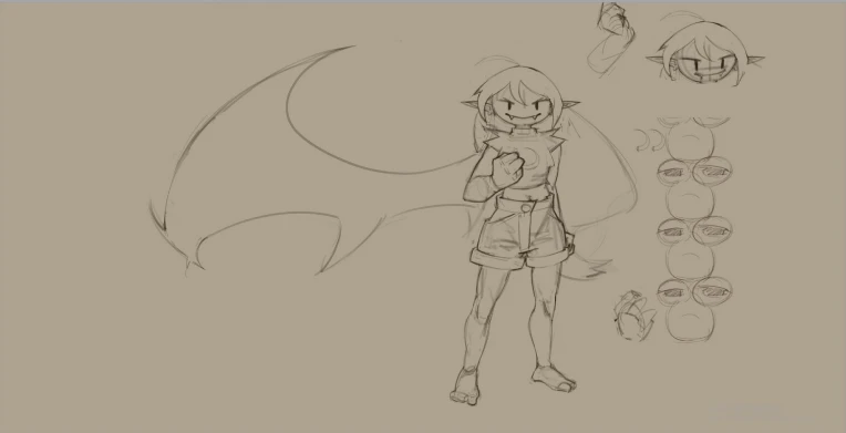 Marceline bat mode by HodStrat on Newgrounds