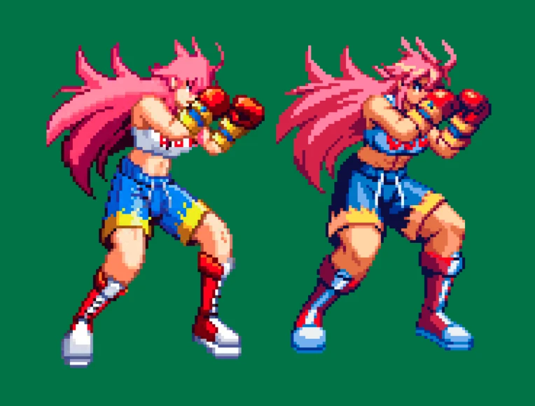 Hikari (CVS style sprite) by Nakamanga on Newgrounds