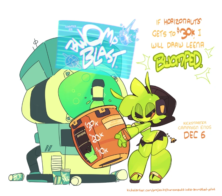 Bwompy Scarlet (Commission) by Cardbordtoaster on Newgrounds