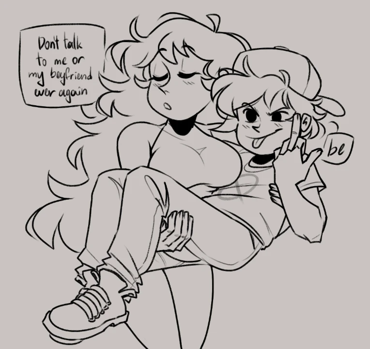bf & gf by alionaborsch on Newgrounds