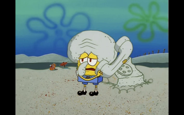 Squidward by PeterPeterPumpkinEay on Newgrounds