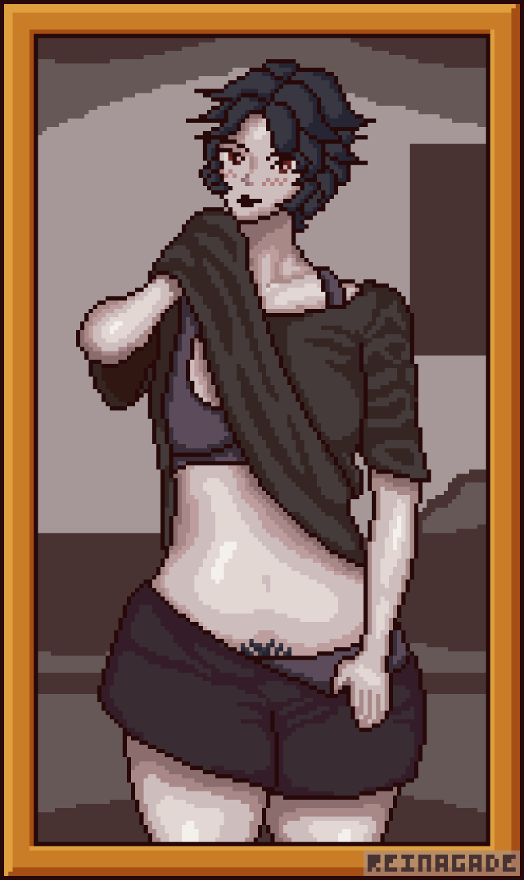 Mirror Tease by reinaagade on Newgrounds