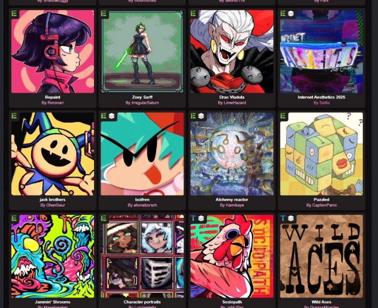 Internet Aesthetics 2025 by Solito on Newgrounds