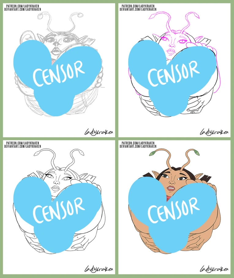 [Steps NSFW] Empath Ball Transformation - Commissions OPEN - by ladykraken