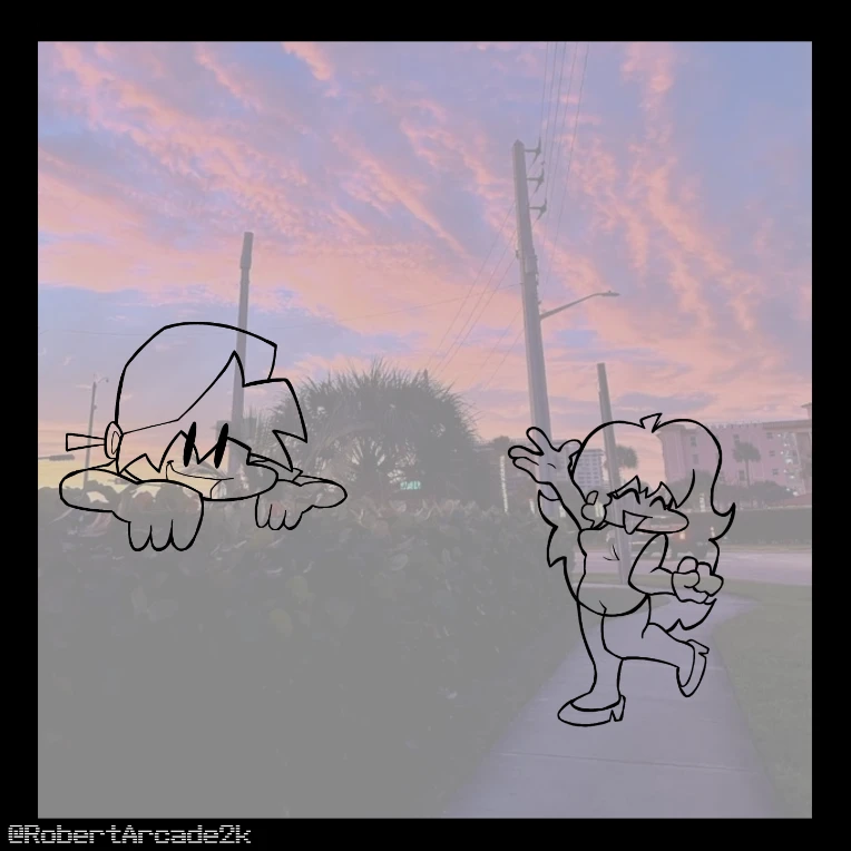 Sunset by RobertArcade1k on Newgrounds