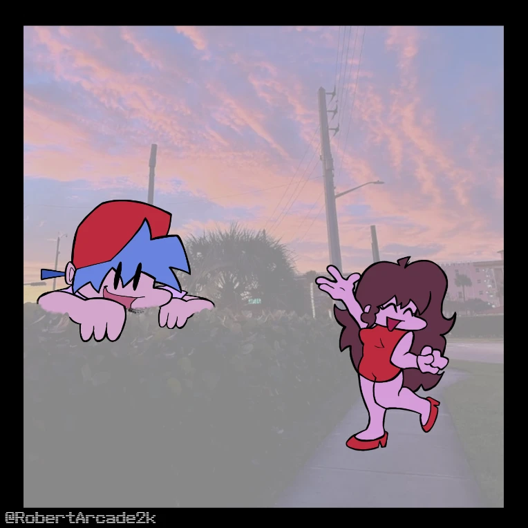 Sunset by RobertArcade1k on Newgrounds
