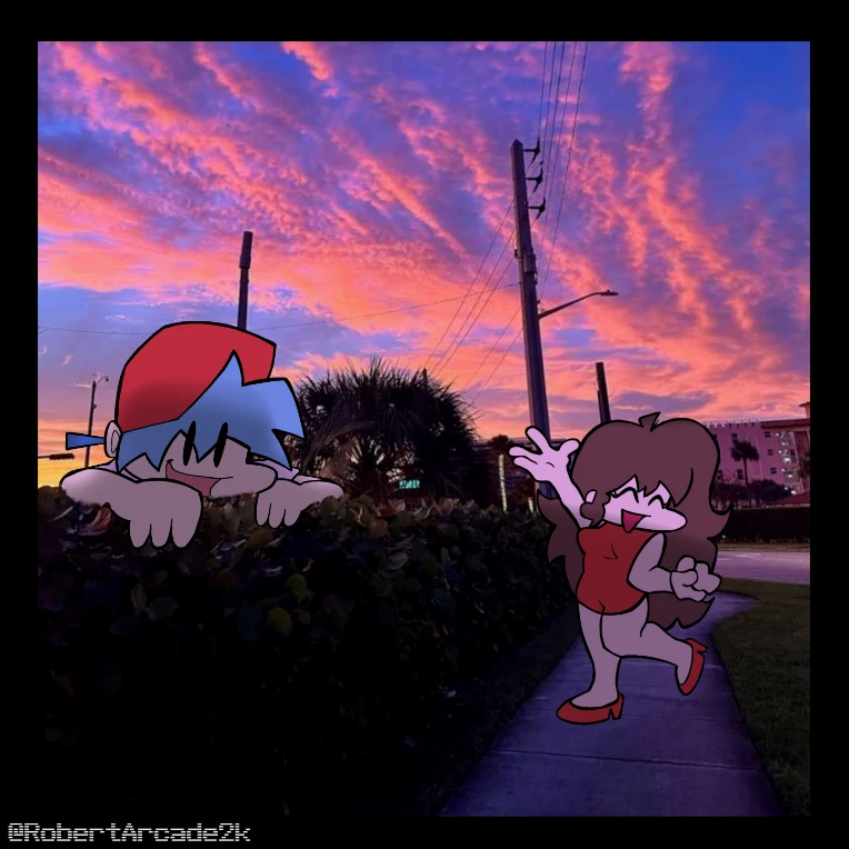 Sunset by RobertArcade1k on Newgrounds