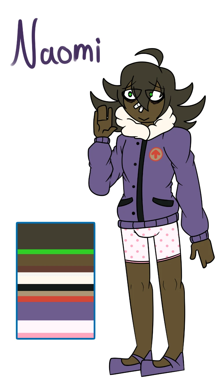Naomi ref remake by TVisFather on Newgrounds