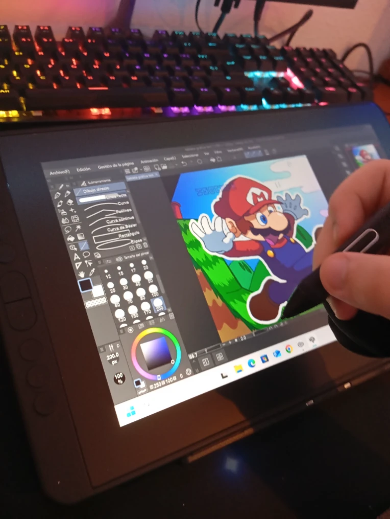 First Clip studio paint drawing!! (ft. Moira) by isocNG on Newgrounds