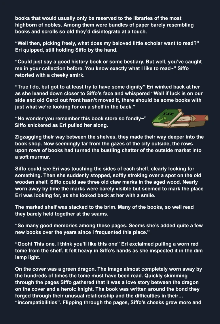 Reading between the lines 📚 by aGentleGiant on Newgrounds