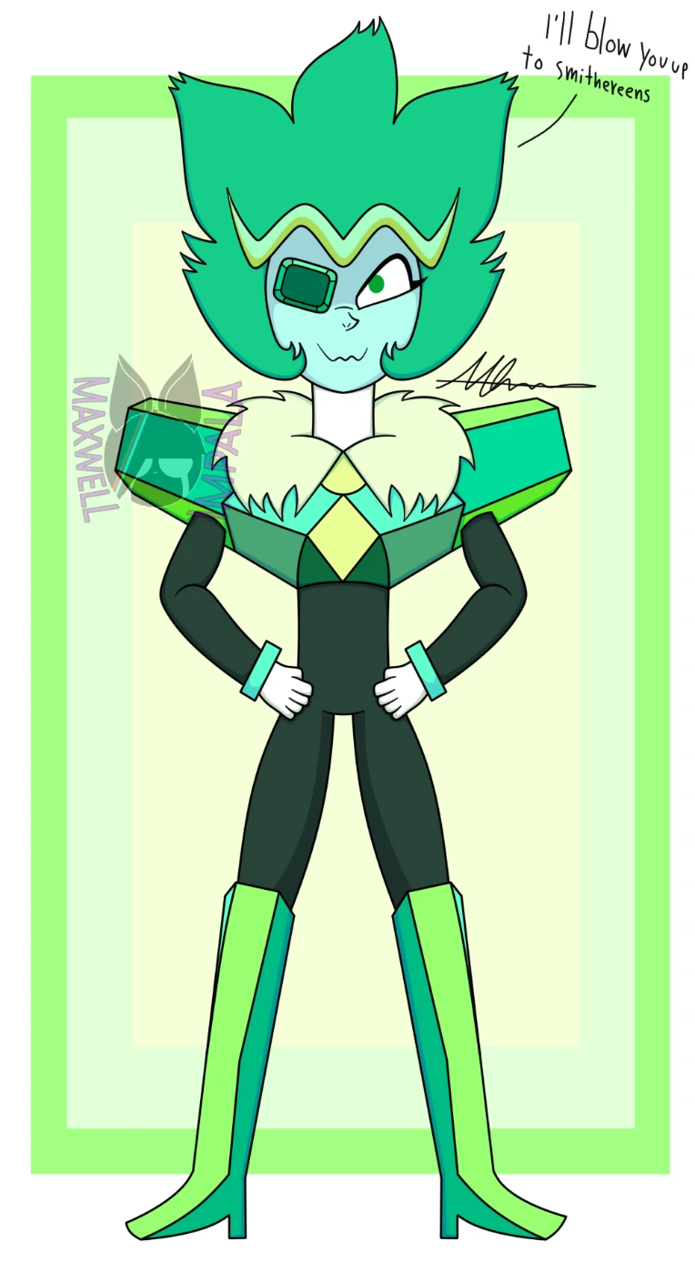 Emerald stand (with alts) by Maxwell-Impala on Newgrounds