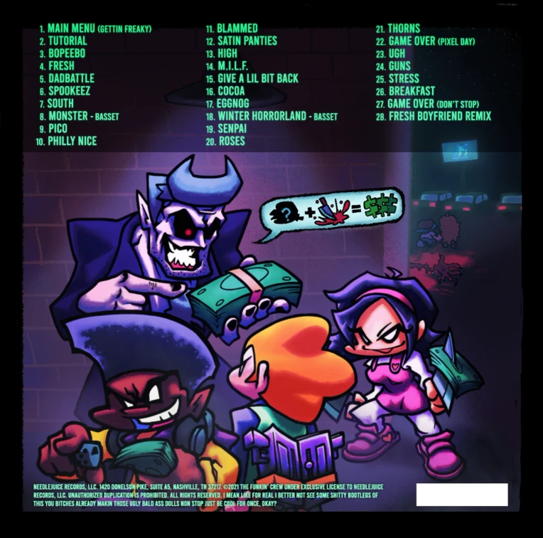 WeekEnd concept by RoundDreaming on Newgrounds