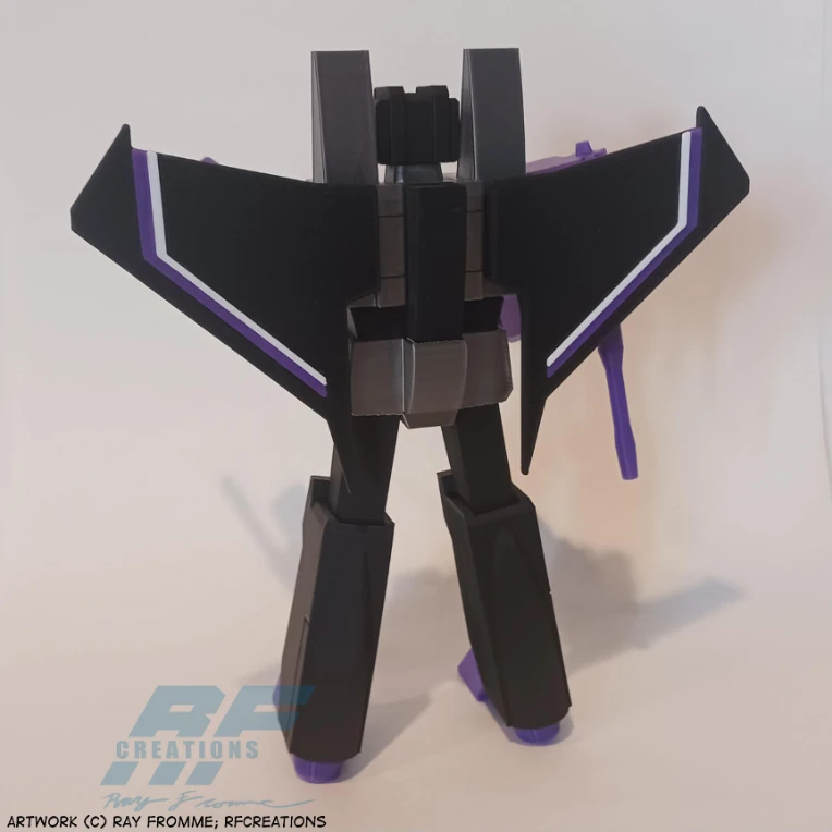 3D Printed Skywarp by AlmightyRayzilla on Newgrounds