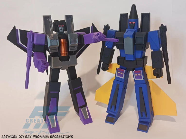 3D Printed Skywarp by AlmightyRayzilla on Newgrounds