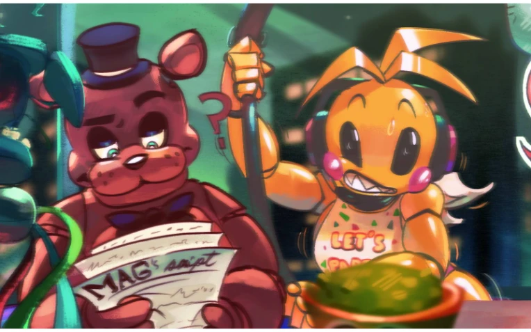 FNAF BANNER COMMISSION by AndrewKO on Newgrounds