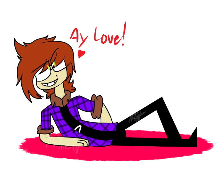 Ay love! (Redraw) by TVisFather on Newgrounds