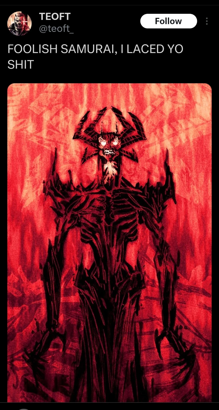 Foolish Samurai I Laced Yo Shit By Lbat1901 On Newgrounds