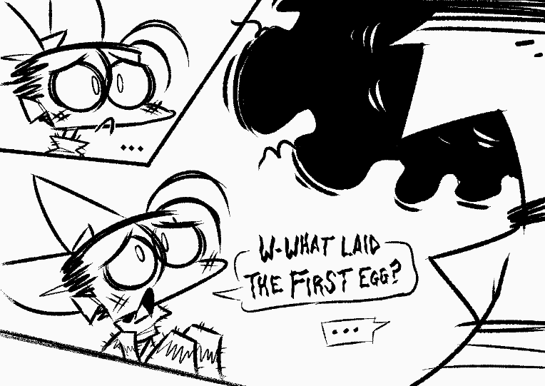 Chicken and eggs, chicken and eggs. by widemouthink on Newgrounds