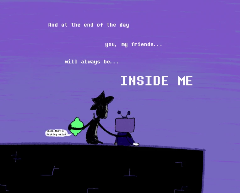 The Night Before Deltarune by Hirocoll on Newgrounds