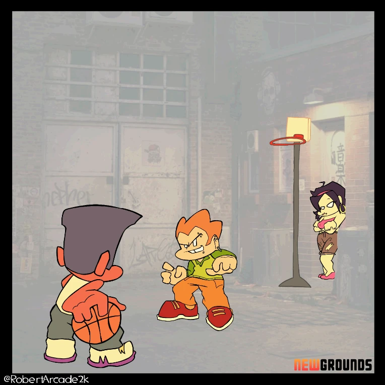 Hanging out by RobertArcade1k on Newgrounds