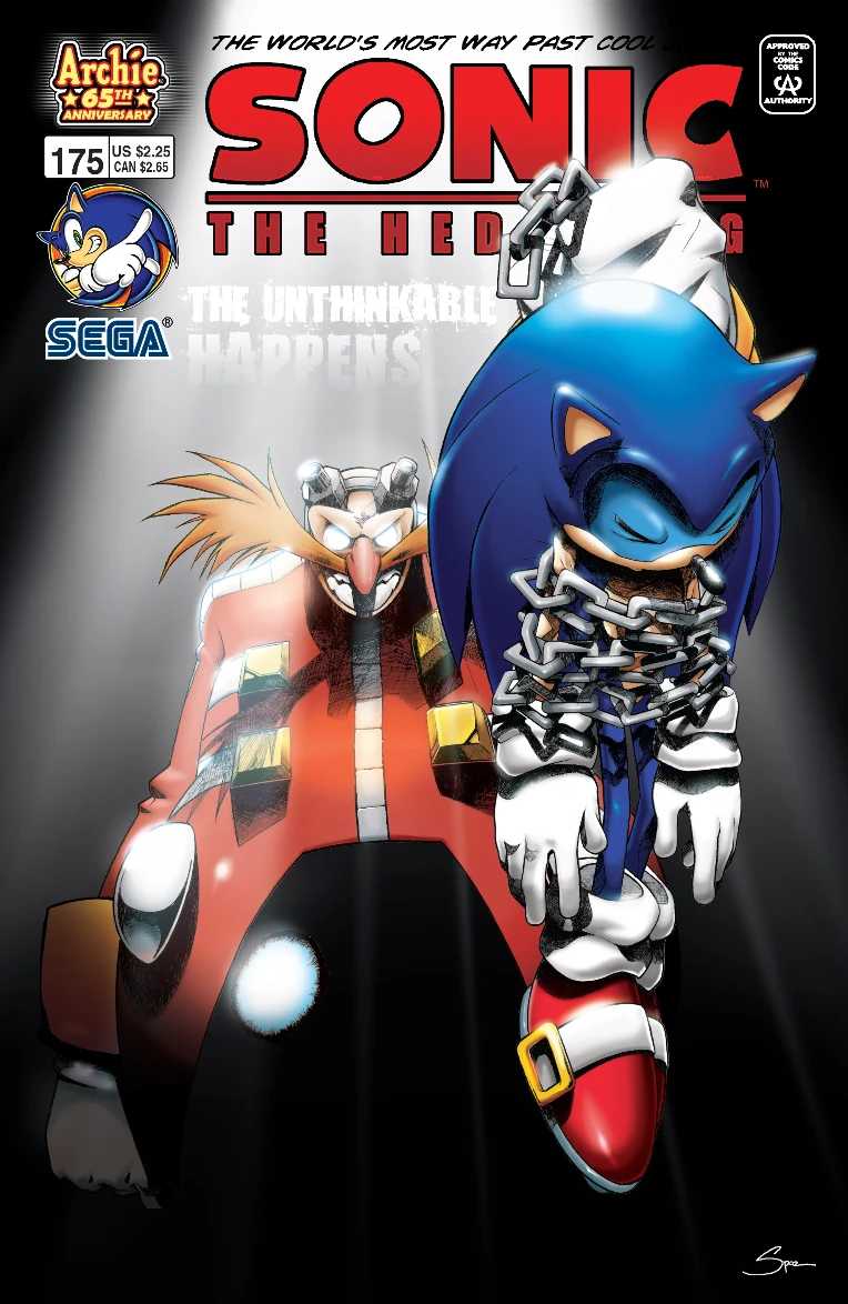 Archie Sonic Cover Redraw by Ogiemon on Newgrounds