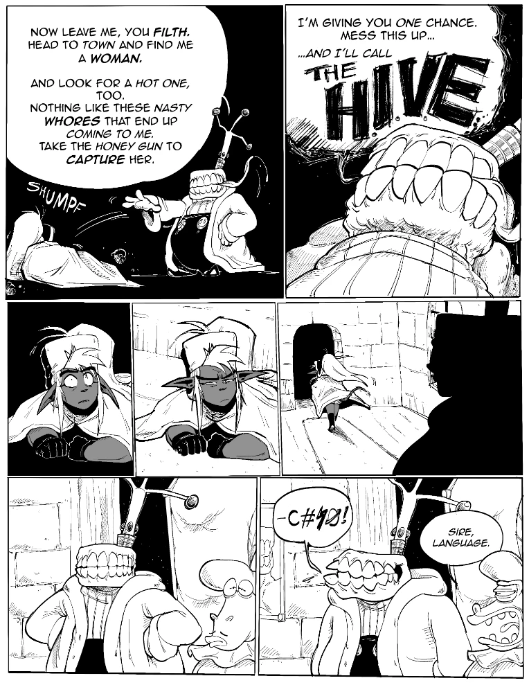 CHAPTER 12 - CAVITY IN THE CROWN by HagnissTheBarbarian on Newgrounds