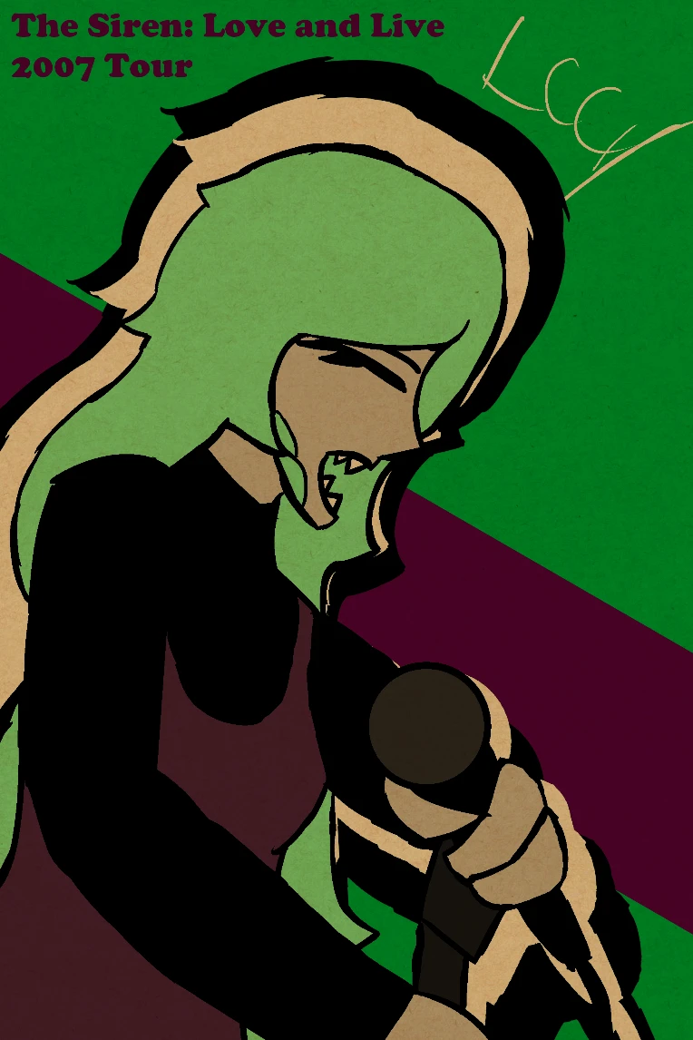 The Siren Tour Poster by TalentlessGoth on Newgrounds