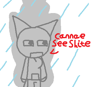 Ruby Standing In The Rain by Nebula128 on Newgrounds