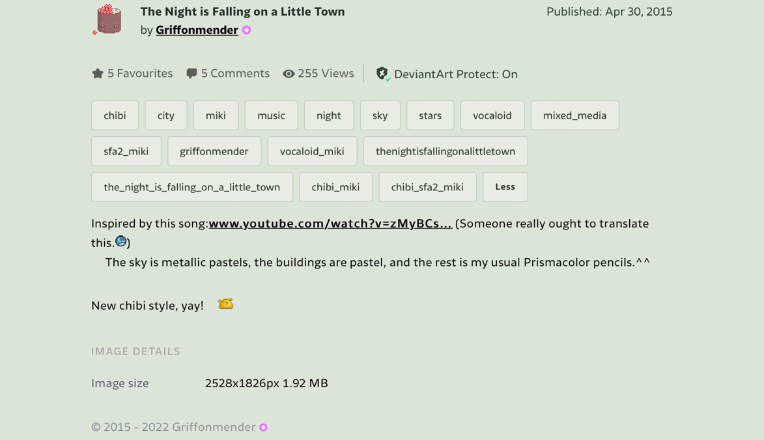The Night Is Falling On A Little Town by Griffonmender on Newgrounds