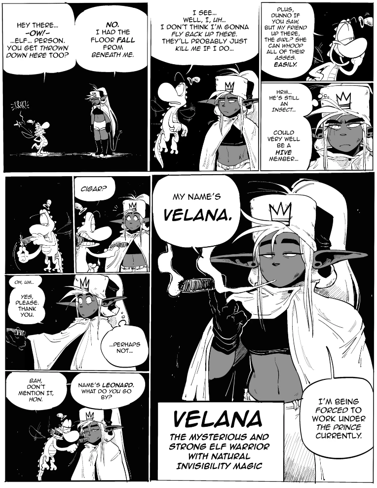 CHAPTER 15 - DOWN WITH THE CROWN by HagnissTheBarbarian on Newgrounds