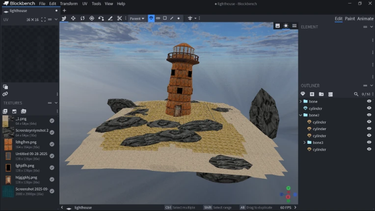 lone lighthouse by Samburger360 on Newgrounds