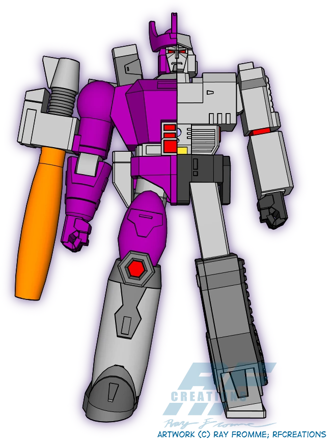 3D Printed Galvatron by AlmightyRayzilla on Newgrounds