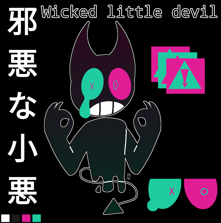 Wicked Little Devil by gr1mxg0re on Newgrounds