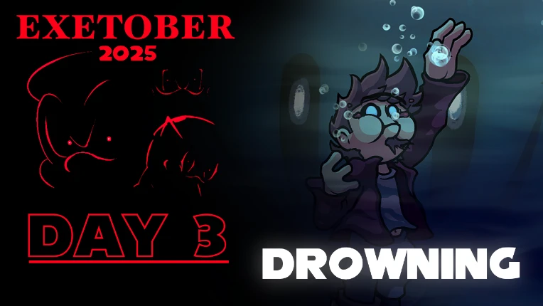 Drowning (exetober day 3) by SamuLakz on Newgrounds