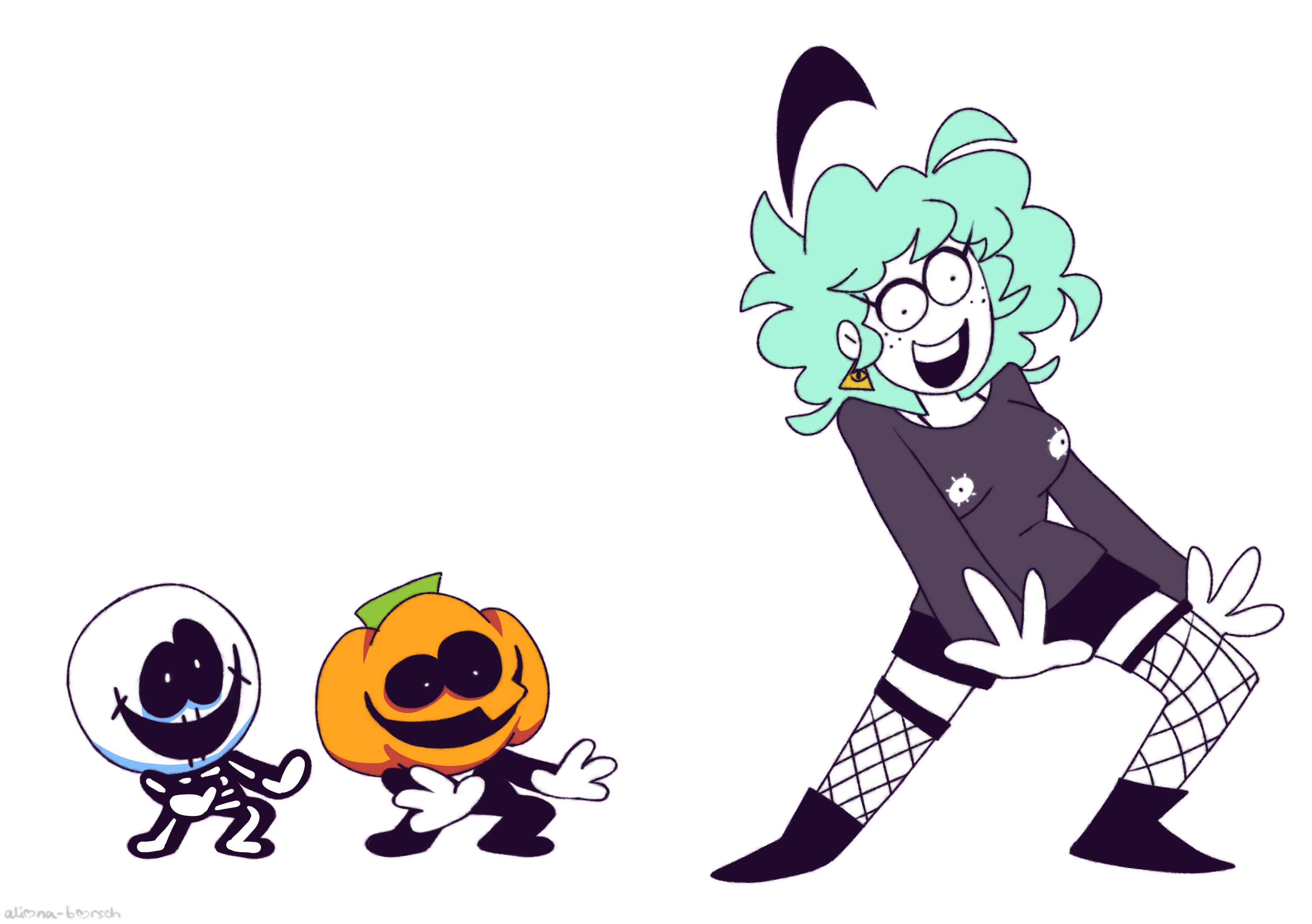 skid and pump and vera doing the dance by alionaborsch on Newgrounds