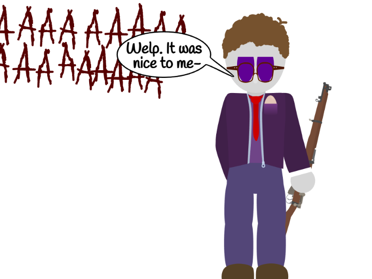 IT'S WATCHING ME (Comic) by EggManJoe420 on Newgrounds