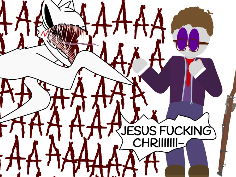 IT'S WATCHING ME (Comic) by EggManJoe420 on Newgrounds