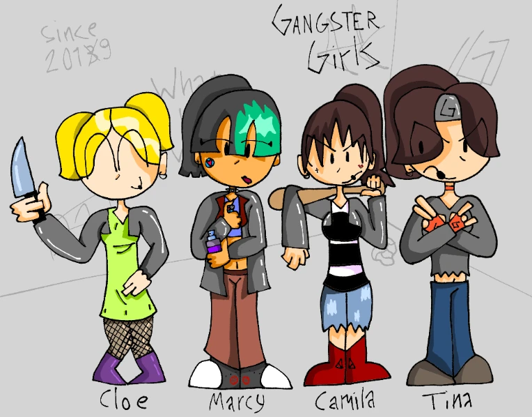 Gangster Girls INFINITY by Waze97 on Newgrounds