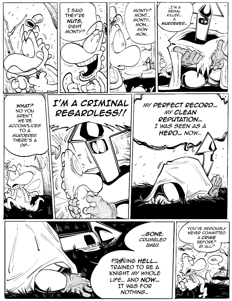 CHAPTER 17 - RED SNOW by HagnissTheBarbarian on Newgrounds