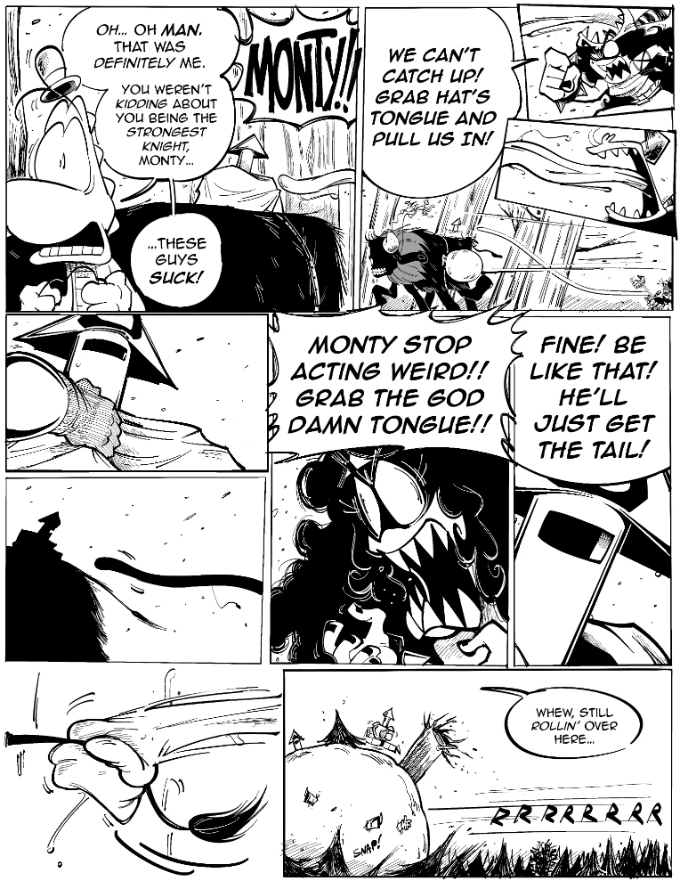 CHAPTER 17 - RED SNOW by HagnissTheBarbarian on Newgrounds